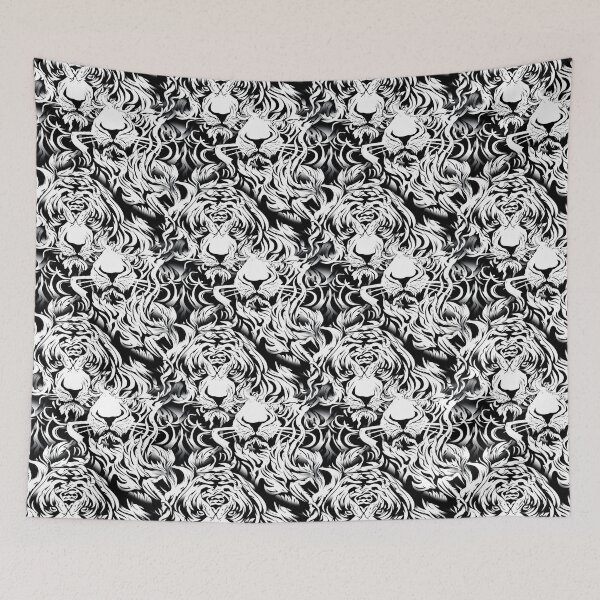 Item preview, Tiger tattoo pattern designed and sold by Nakolepsi.