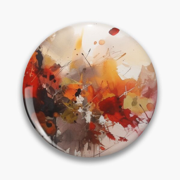 Item preview, Orange Yellow & Black Abstract Art Canvas Print designed and sold by artbybodhi.