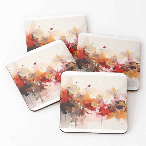 Item preview, Orange Yellow & Black Abstract Art Canvas Print designed and sold by artbybodhi.