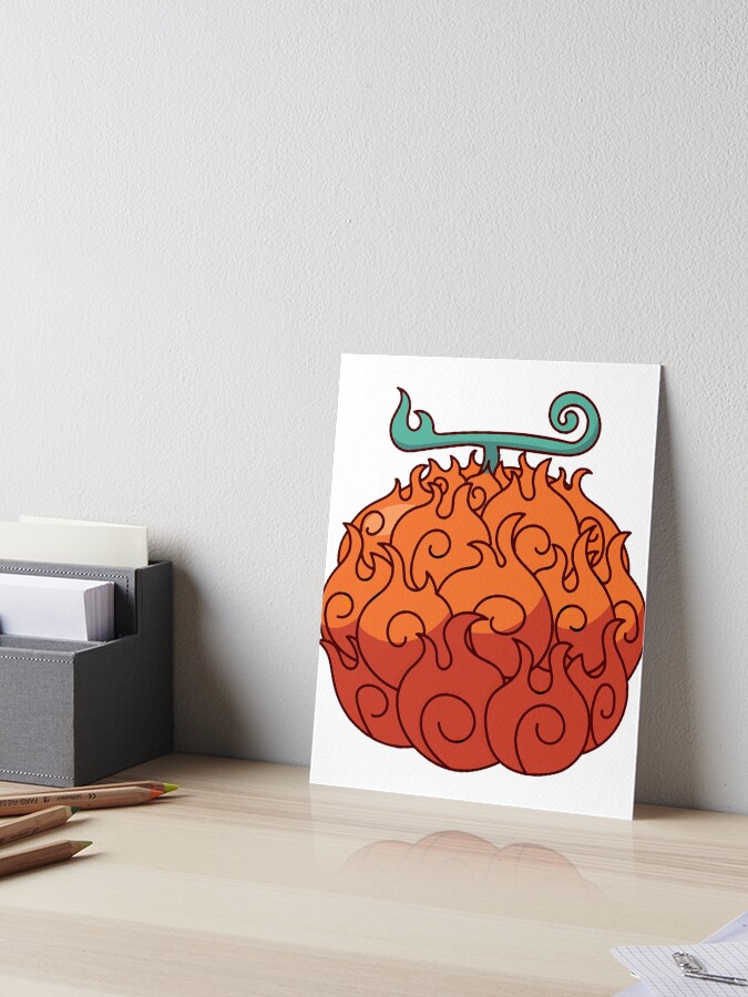 Mera Mera no Mi - Ace/Sabo Devil Fruit Fruit | Sticker