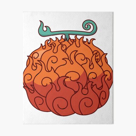 gasha gasha no mi devil fruit Art Board Print for Sale by goldjuliana