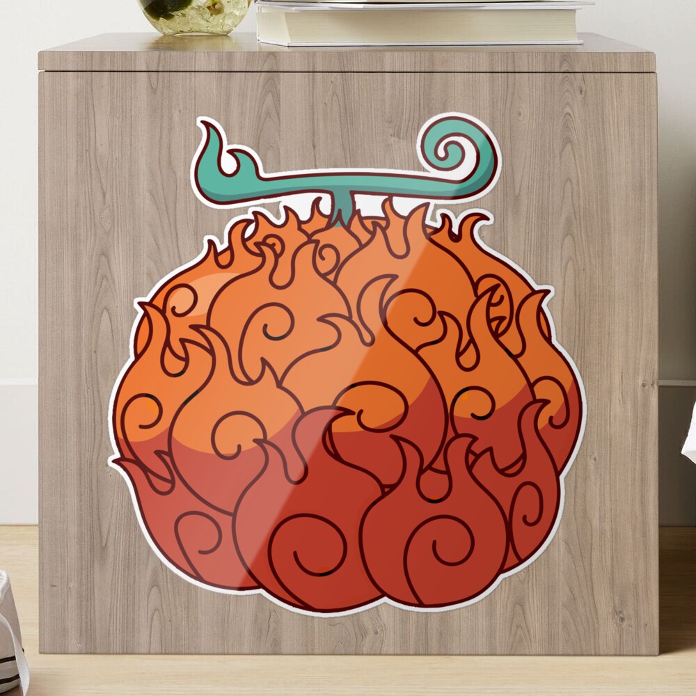 Flame Flame Fruit - Mera Mera No Mi - Sticker