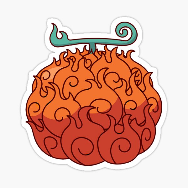 Devil Fruit Stickers for Sale