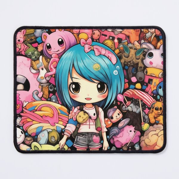 Artikelvorschau, Female Kawaii Chibi Character entworfen und verkauft von MTJ-Mushrooms.