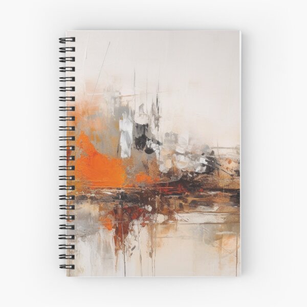 Item preview, Orange Abstract Art Canvas Print designed and sold by artbybodhi.