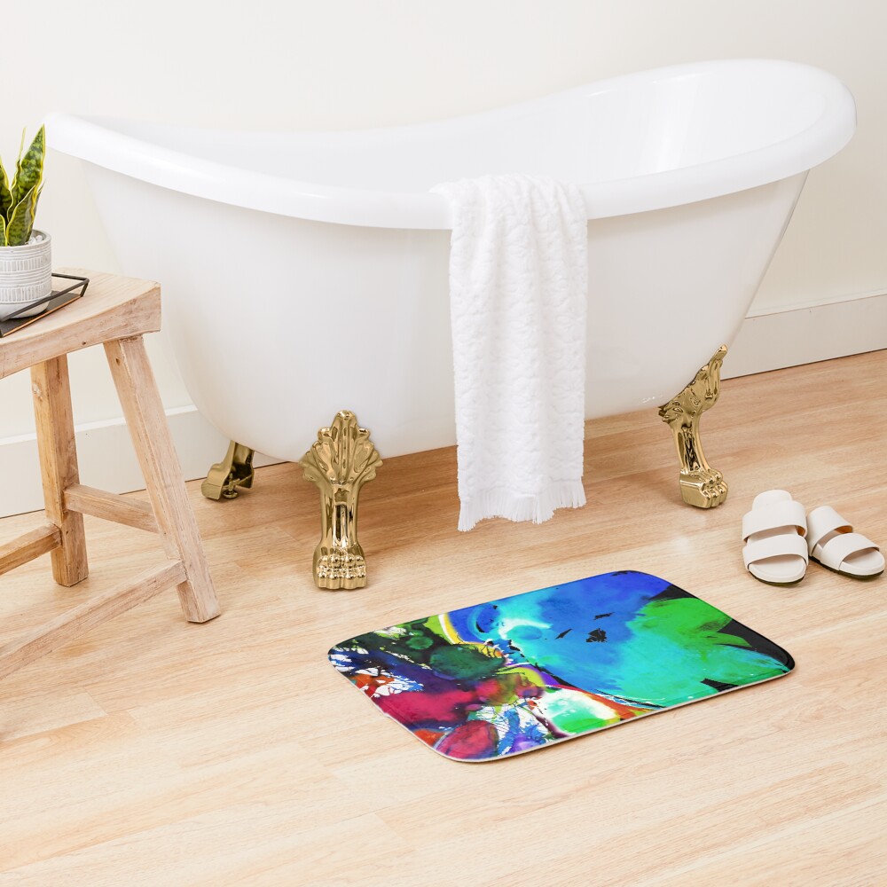 Aperçu de l'œuvre Tapis de bain créée et vendue par ElioraBousquet.