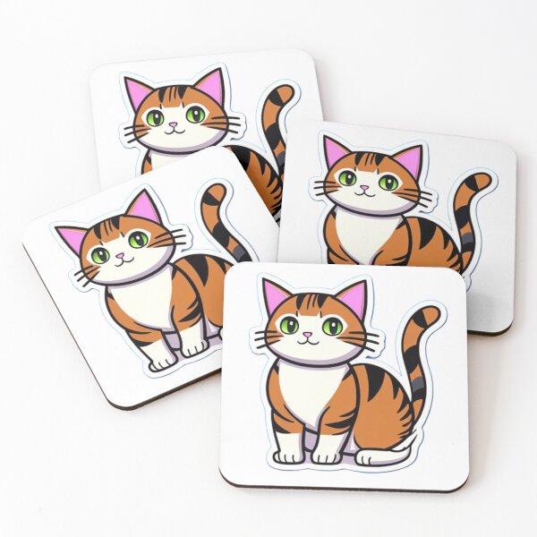 Item preview, Cute cartoon cat brown and black designed and sold by Karamstore20.