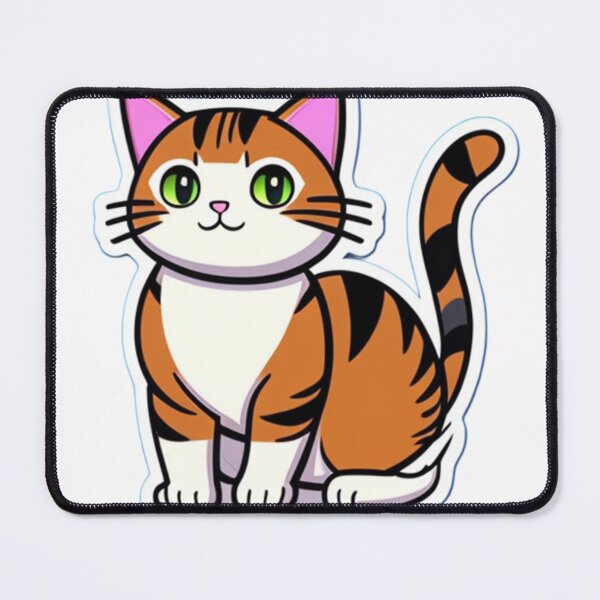 Item preview, Cute cartoon cat brown and black designed and sold by Karamstore20.