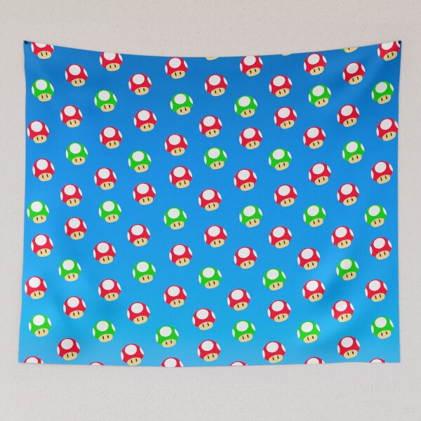Item preview, Red and Green Mushrooms designed and sold by noodle-pot.