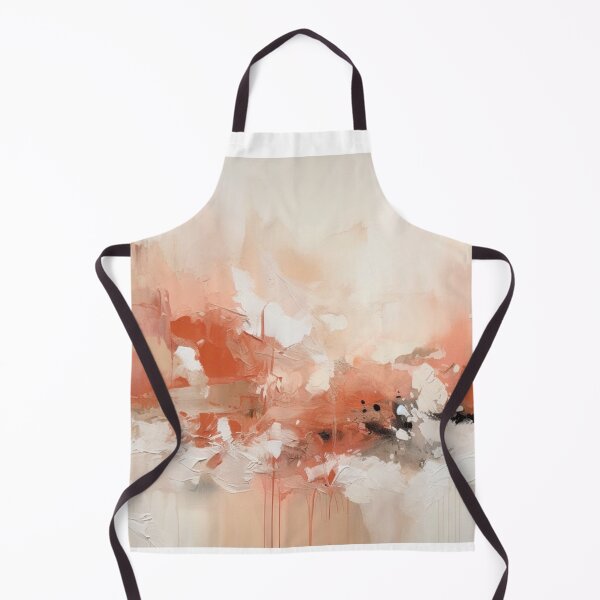 Item preview, Peach Abstract Art Canvas Print designed and sold by artbybodhi.