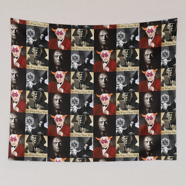 Item preview, Aleister Crowley Do What Thou Wilt designed and sold by LoveEqualsLaw.