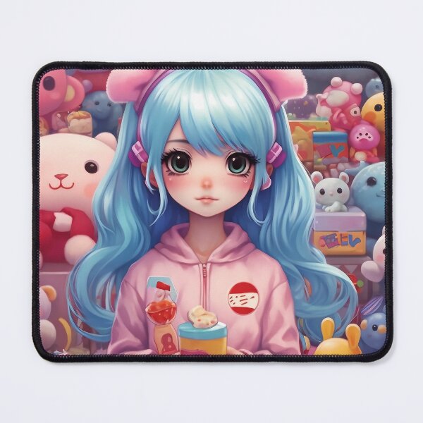 Artikelvorschau, Female Kawaii Chibi Character entworfen und verkauft von MTJ-Mushrooms.