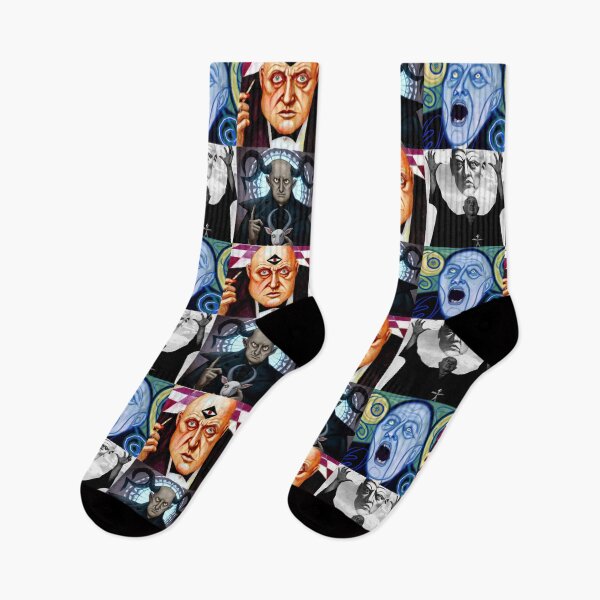 Item preview, Aleister Crowley Keep Silence designed and sold by LoveEqualsLaw.