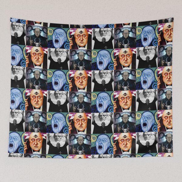 Item preview, Aleister Crowley Keep Silence designed and sold by LoveEqualsLaw.