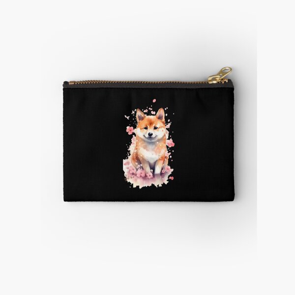 Item preview, Japanese dog Shiba Inu puppy cherry blossoms designed and sold by Naohiro.