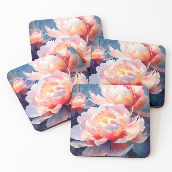 Item preview, Contemporary Peonies: A Modern Interpretation of Floral Beauty  designed and sold by printmeartfully.