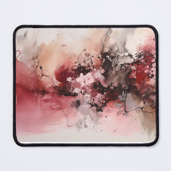 Item preview, Pink Abstract Art Canvas Print designed and sold by artbybodhi.