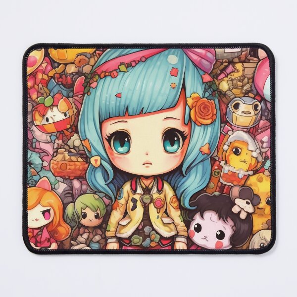 Artikelvorschau, Female Kawaii Chibi Character entworfen und verkauft von MTJ-Mushrooms.
