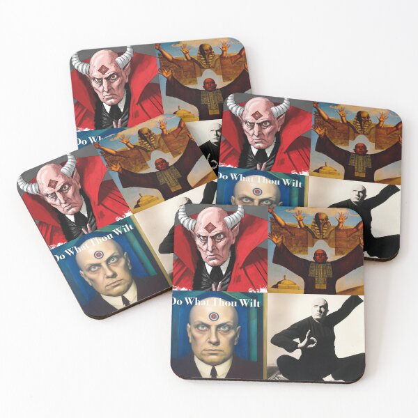 Item preview, Aleister Crowley Thelema designed and sold by LoveEqualsLaw.