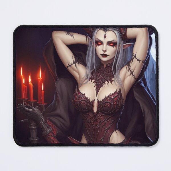 Item preview, Beautiful  sexy Vampire girl painting  designed and sold by Vintage Designs +.