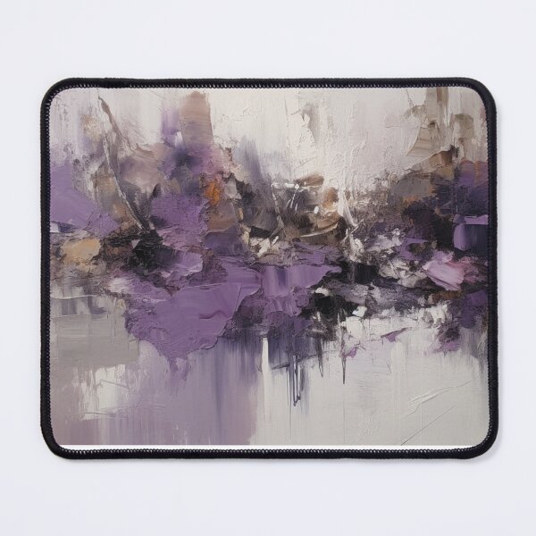 Item preview, Purple Abstract Art Canvas Print designed and sold by artbybodhi.