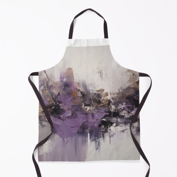 Item preview, Purple Abstract Art Canvas Print designed and sold by artbybodhi.