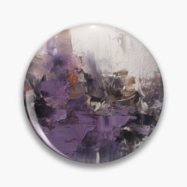 Item preview, Purple Abstract Art Canvas Print designed and sold by artbybodhi.
