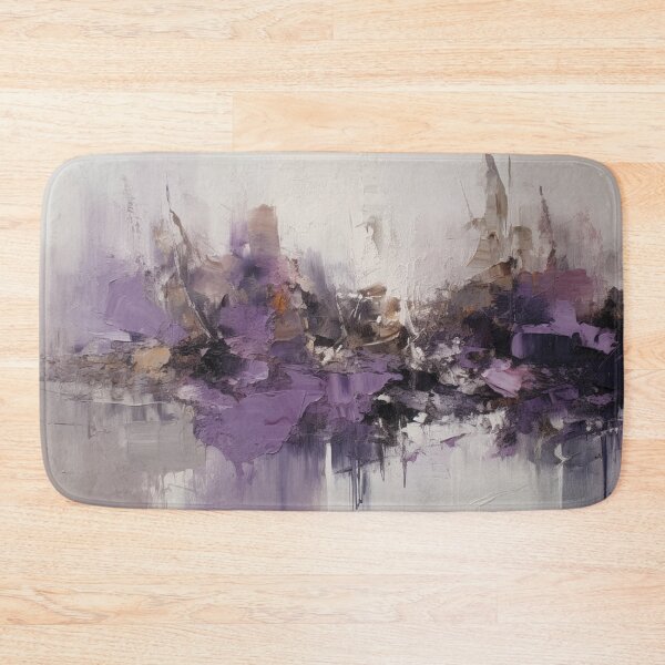 Item preview, Purple Abstract Art Canvas Print designed and sold by artbybodhi.