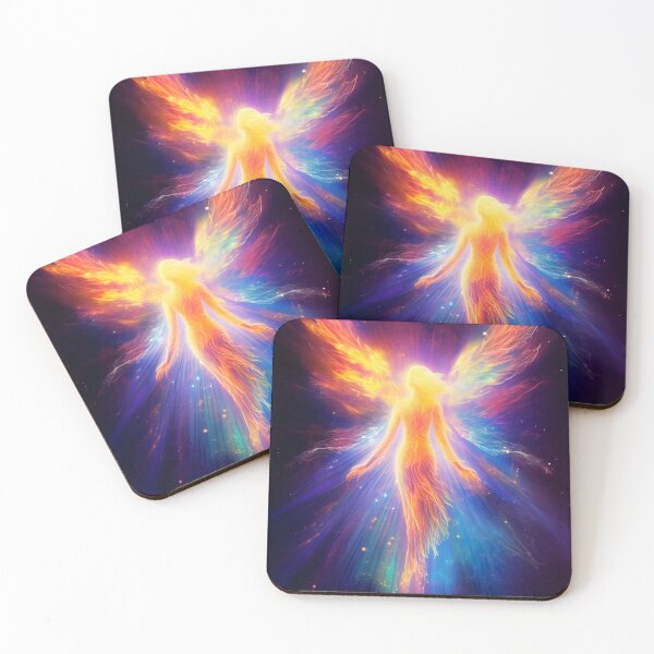 Item preview, Angel glowing beings 12 designed and sold by Art by Lilia.