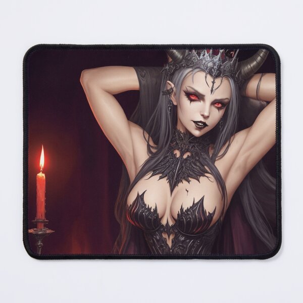 Item preview,  Beautiful  sexy gothic Vampire girl painting  designed and sold by Vintage Designs +.