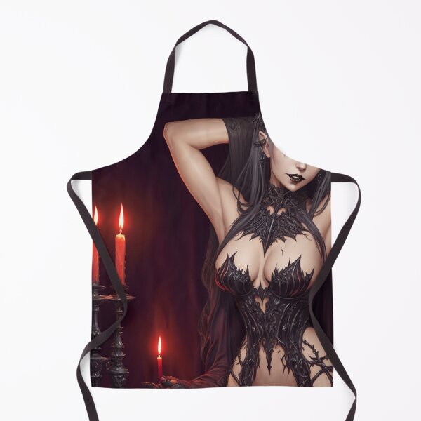 Item preview, Beautiful sexy gothic Vampire girl painting designed and sold by Vintage Designs +.