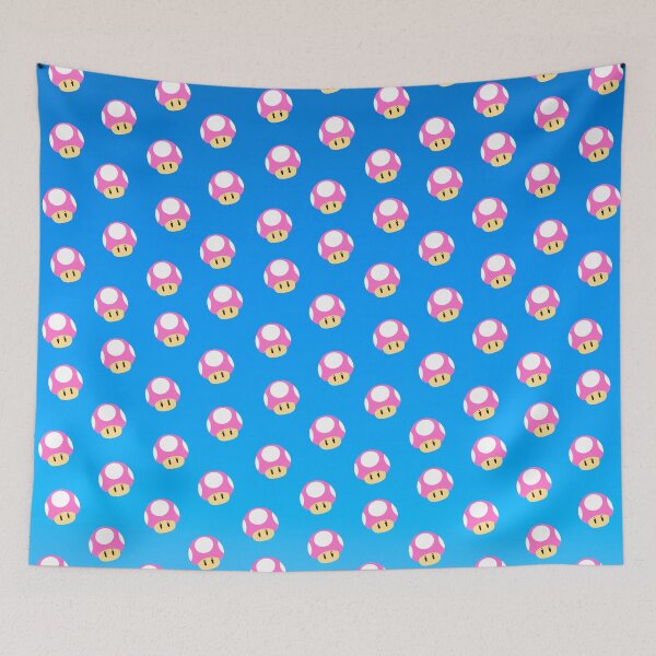 Item preview, Pink Mushrooms designed and sold by noodle-pot.