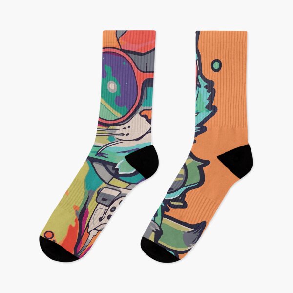 Item preview, Futuristic Multicolor Cats #6 martian designed and sold by SOVISART.