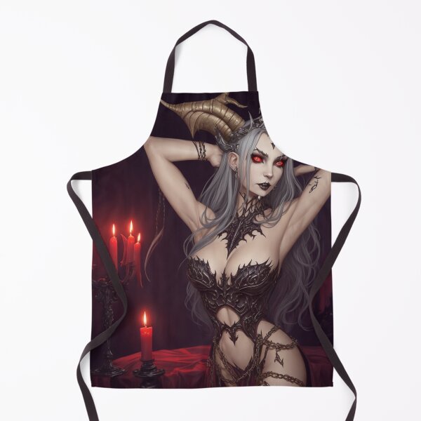 Item preview, Beautiful sexy Vampire gothic goth girl painting designed and sold by Vintage Designs +.