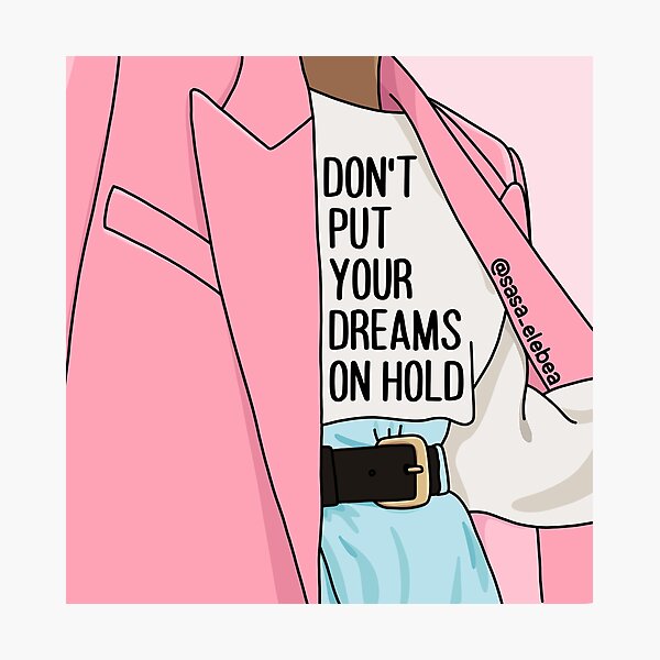 Item preview, Dreams on hold by Sasa Elebea designed and sold by Sabrina Brugmann.