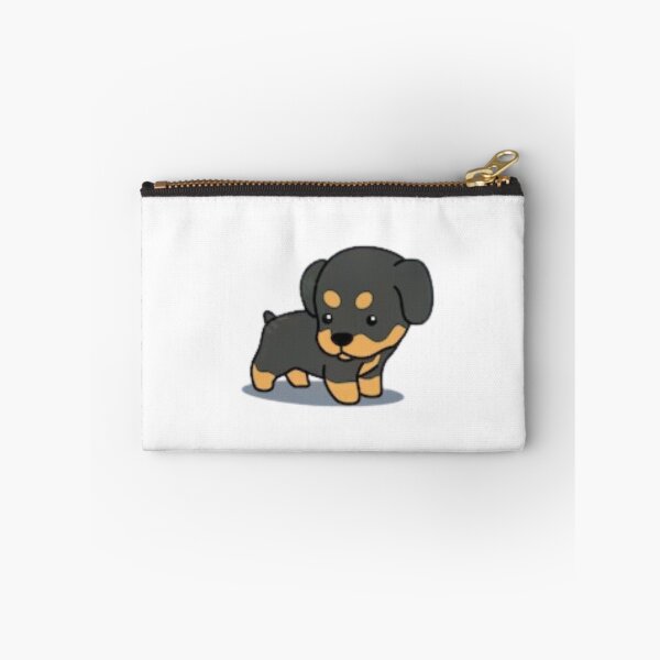 Item preview, Cute rottweiler puppy cartoon icon designed and sold by DesignsByLuna.