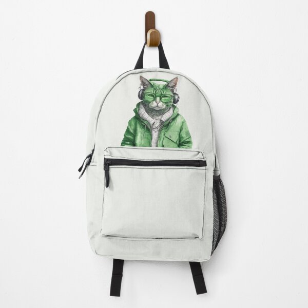 Item preview, Emerald Paws: Discover the Enchanting World of the Green Cat designed and sold by AmeerAthiyyah.
