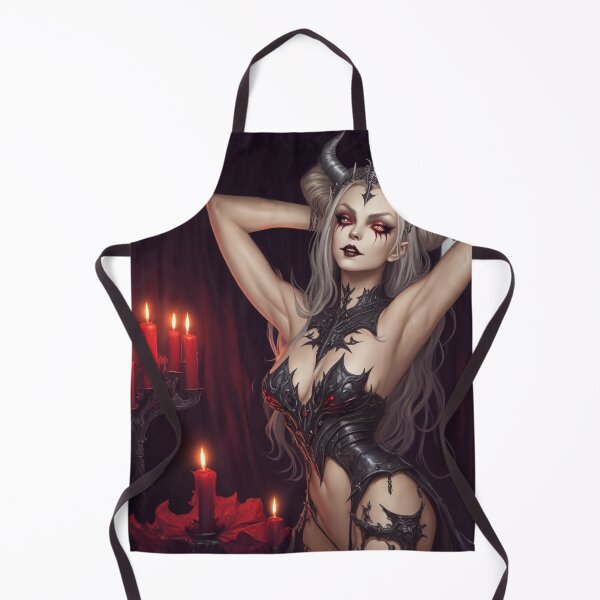 Item preview, Beautiful sexy Vampire gothic goth girl painting designed and sold by Vintage Designs +.