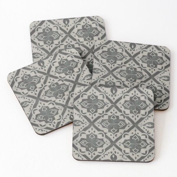 Item preview, Black and White Geometric Pattern Art - Batik-Inspired Design for Modern Expression designed and sold by cocomikozza.