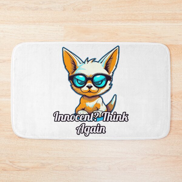 Item preview, Innocent? Think Again - Adorable Kitten with a Wicked Twist designed and sold by SADStyleDesigns.