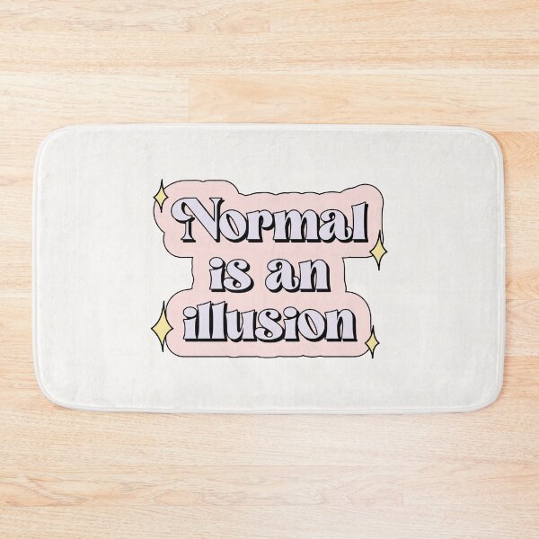 Item preview, Normal is an illusion The Addams Family Wednesday designed and sold by Latinoladas.