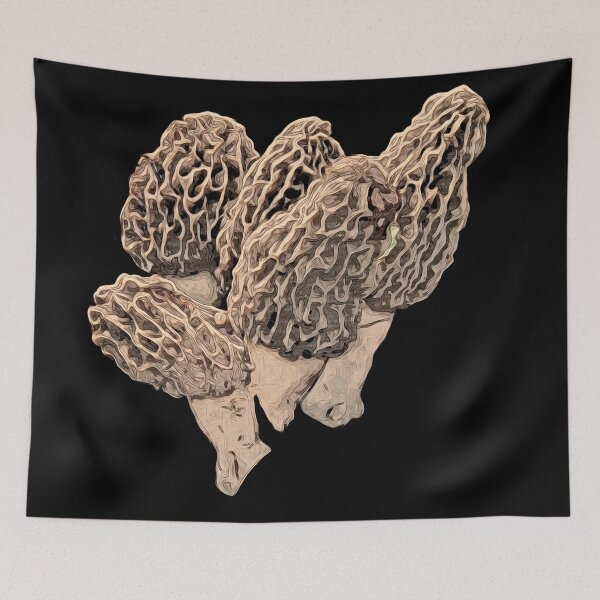 Item preview, Basically Beautiful 4 Morel Mushrooms designed and sold by natnat7w.