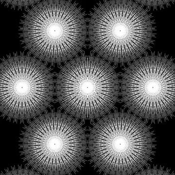 Vorschaubild zum Design White pattern Design in black background von Rav33822