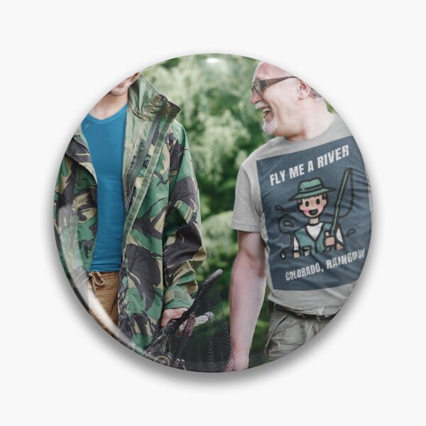 Item preview, FLYFISHING WITH A BUDDY designed and sold by CoalCityChris.