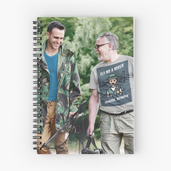 Item preview, FLYFISHING WITH A BUDDY designed and sold by CoalCityChris.