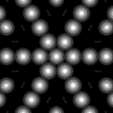 Vorschaubild zum Design White pattern Design in black background von Rav33822