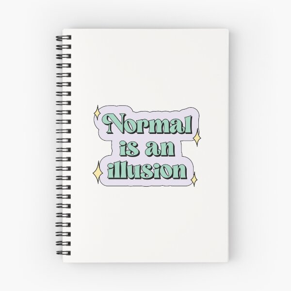 Item preview, Normal is an illusion The Addams Family Wednesday designed and sold by Latinoladas.