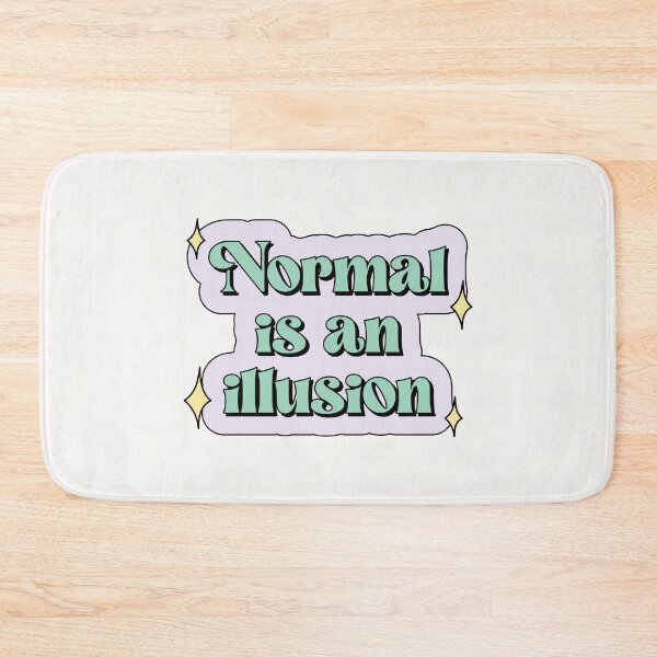 Item preview, Normal is an illusion The Addams Family Wednesday designed and sold by Latinoladas.
