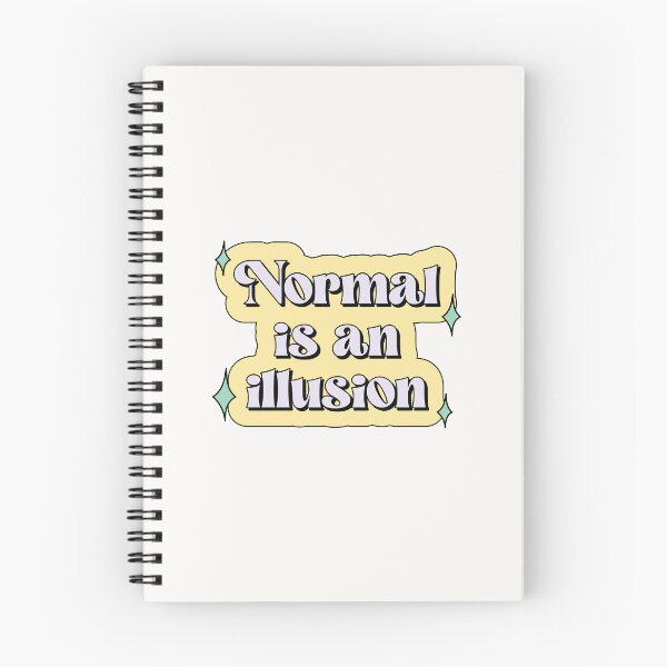 Item preview, Normal is an illusion The Addams Family Wednesday designed and sold by Latinoladas.