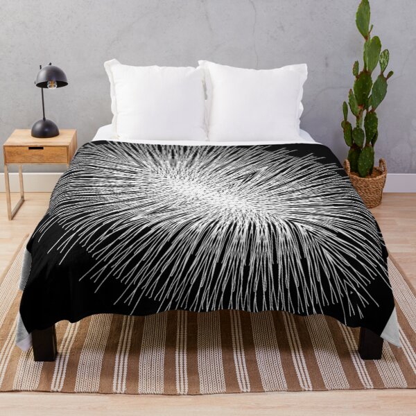Item preview, White pattern Design in black background designed and sold by Rav33822.
